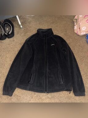Columbia Black Women's Full-Zip Fleece Jacket